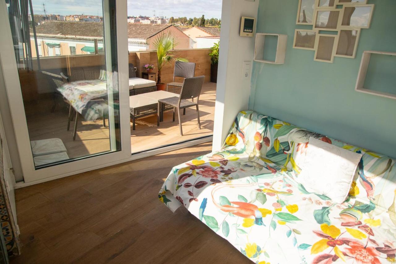 Alojamientos Puerta Palma Con Vistas Y Parking Badajoz Dış mekan fotoğraf